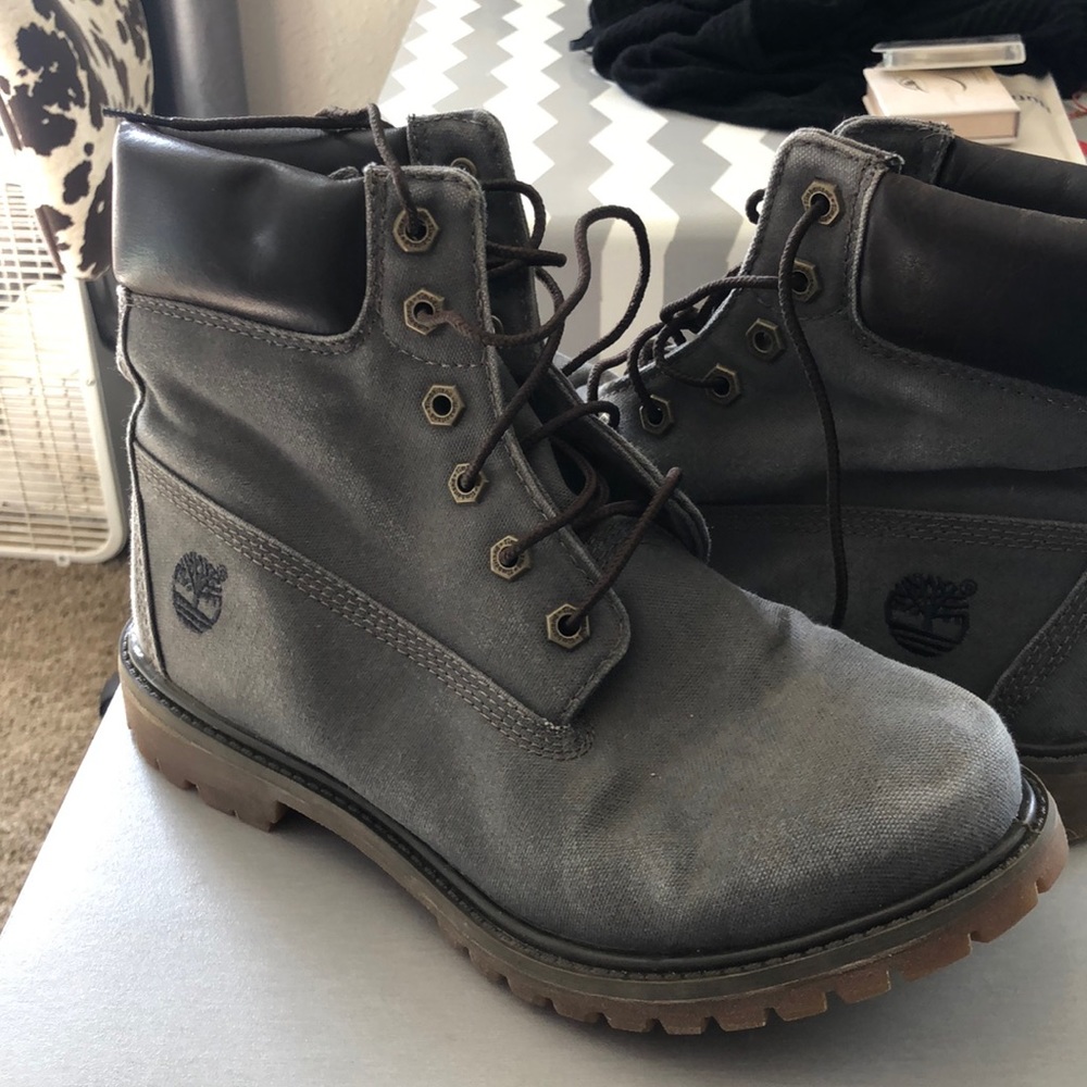 Timberland combat boots